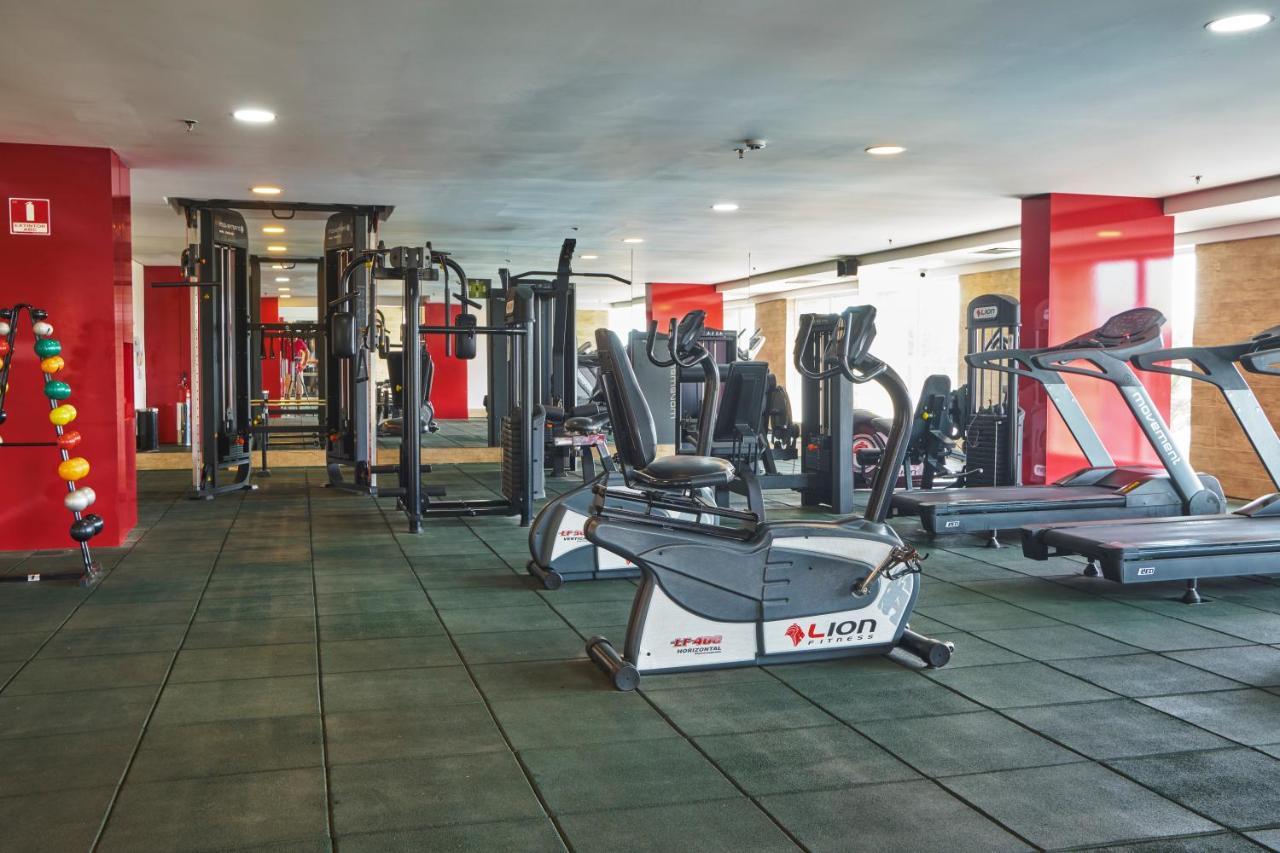 豪华马雷洛酒店 福塔雷萨 外观 照片 A gym in India